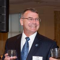 Tim McKee with a guest.